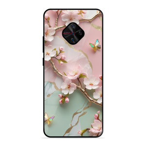 Flower With Butterfly Vivo S1 Pro