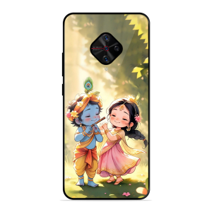 Little Cute Shree Radha Krishna Vivo S1 Pro