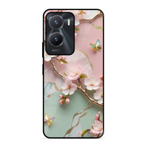 Flower With Butterfly Vivo T2X 5G