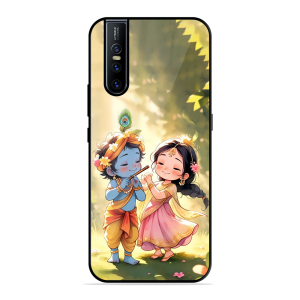 Little Cute Shree Radha Krishna Vivo V15 Pro