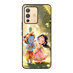 Little Cute Shree Radha Krishna Vivo V23 Pro 5G