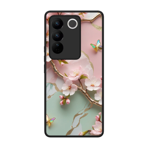 Flower With Butterfly Vivo V27 5G