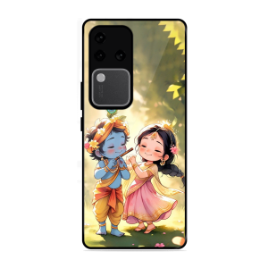 Little Cute Shree Radha Krishna Vivo V30 Pro 5G