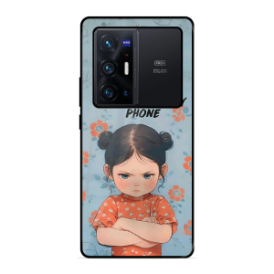 Cute Little Angry Girl Vivo X70 Proplus