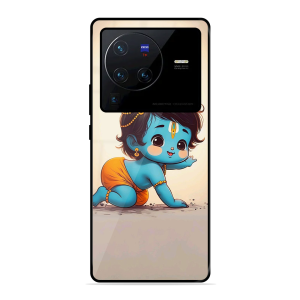 Cute Little Shree Krishna Vivo X80 Pro