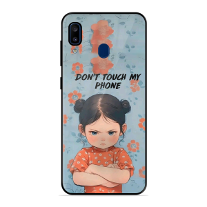 Cute Little Angry Girl Samsung Galaxy A20