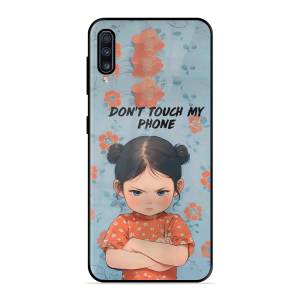 Cute Little Angry Girl Samsung Galaxy A70