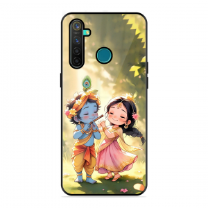 Little Cute Shree Radha Krishna Realme 5 Pro
