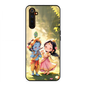 Little Cute Shree Radha Krishna Realme 6 Pro