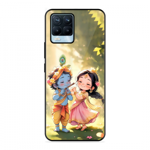 Little Cute Shree Radha Krishna Realme 8 Pro