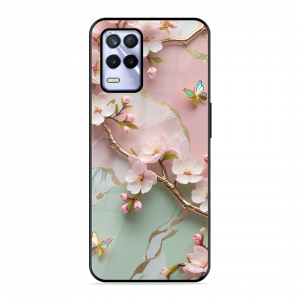 Flower With Butterfly Realme 8S 5G