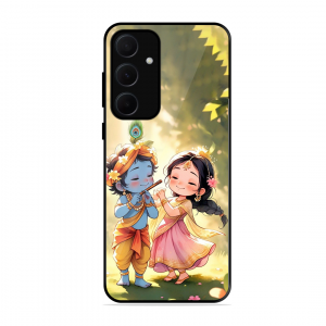 Little Cute Shree Radha Krishna Samsung Galaxy A35 5G