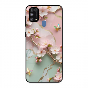 Flower With Butterfly Samsung Galaxy M31