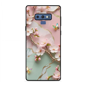 Flower With Butterfly Samsung Galaxy Note 9