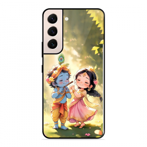 Little Cute Shree Radha Krishna Samsung Galaxy S21 Plus