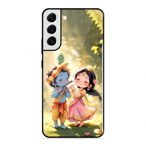 Little Cute Shree Radha Krishna Samsung Galaxy S22 Plus
