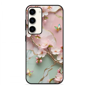 Flower With Butterfly Samsung Galaxy S23 5G