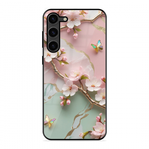 Flower With Butterfly Samsung Galaxy S23 Plus 5G