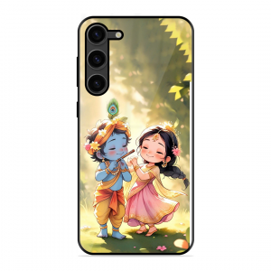 Little Cute Shree Radha Krishna Samsung Galaxy S23 Plus 5G
