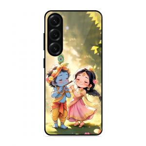 Little Cute Shree Radha Krishna Samsung Galaxy S25 5G