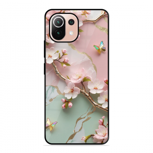 Flower With Butterfly Xiaomi Mi 11 Lite