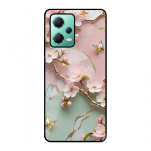 Flower With Butterfly Xiaomi Redmi Note 12 5G