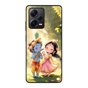 Little Cute Shree Radha Krishna Xiaomi Redmi Note 12 Pro Plus 5G