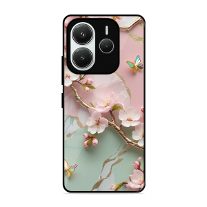 Flower With Butterfly Xiaomi Redmi Note 14 5G