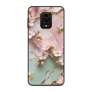 Flower With Butterfly Xiaomi Redmi Note 9 Pro Max