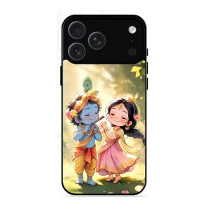 Little Cute Shree Radha Krishna Apple Iphone 17 Pro