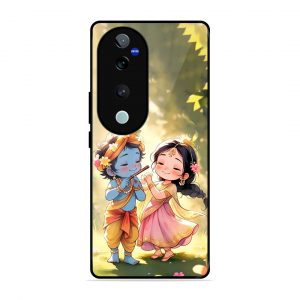 Little Cute Shree Radha Krishna Vivo V40 Pro 5G